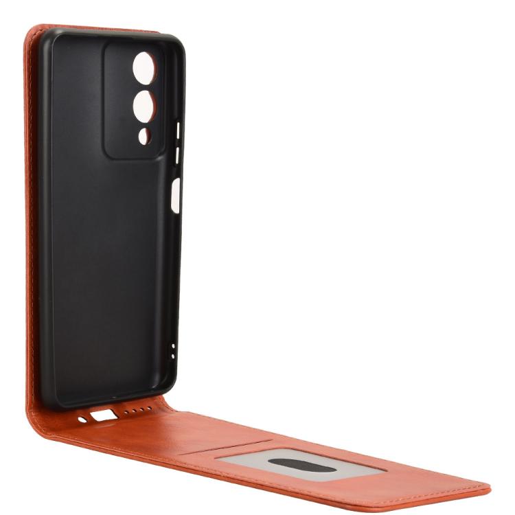 For Cubot A10 Magnetic Vertical Flip Leather Phone Case