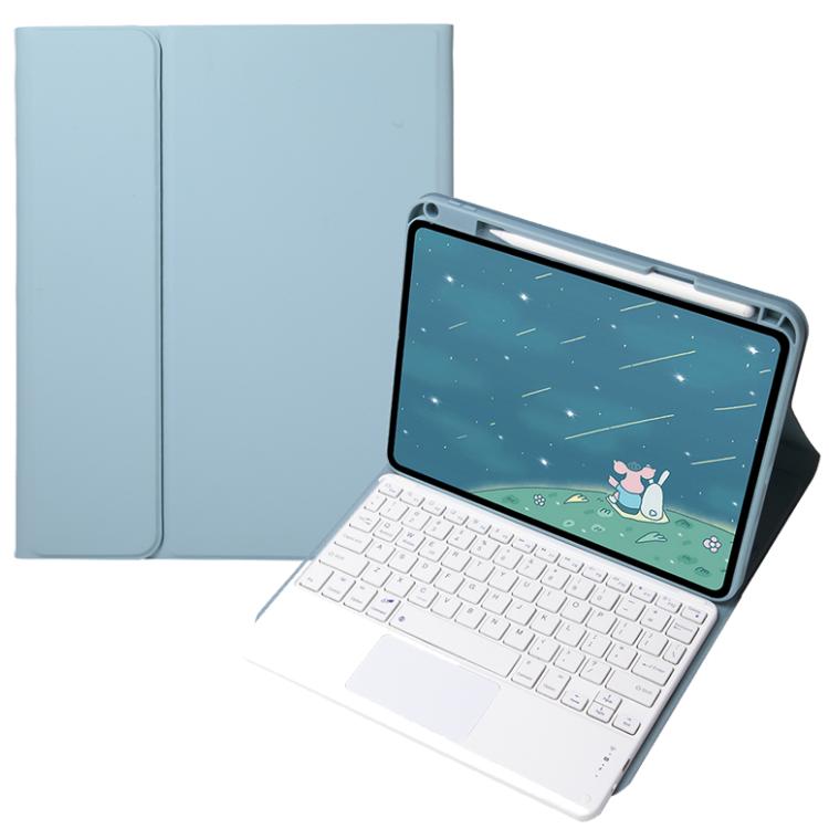 For OPPO Pad 3 / Pad 2 Candy Color Bluetooth Keyboard Leather Case,Square Keys with Touchpad