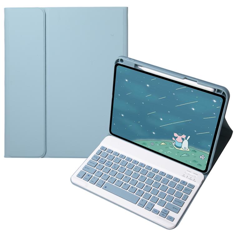For OPPO Pad 3 / Pad 2 Candy Color Bluetooth Keyboard Leather Case, Square Keys