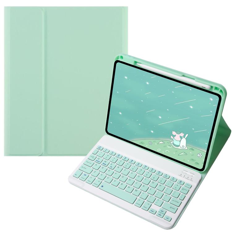 For OPPO Pad 3 / Pad 2 Candy Color Bluetooth Keyboard Leather Case, Square Keys