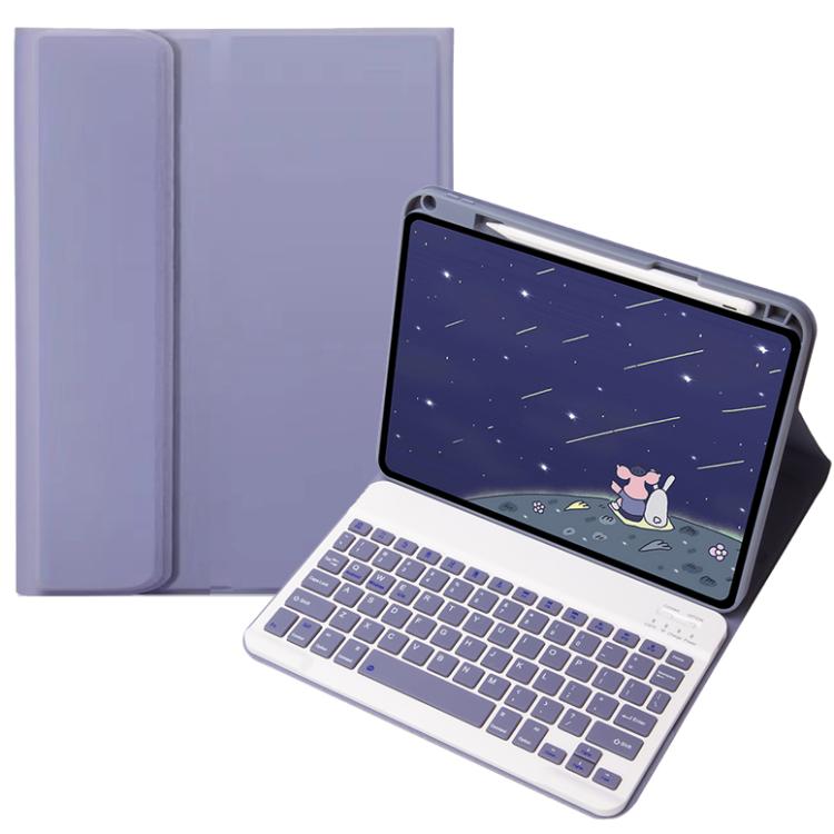 For OPPO Pad 3 / Pad 2 Candy Color Bluetooth Keyboard Leather Case, Square Keys