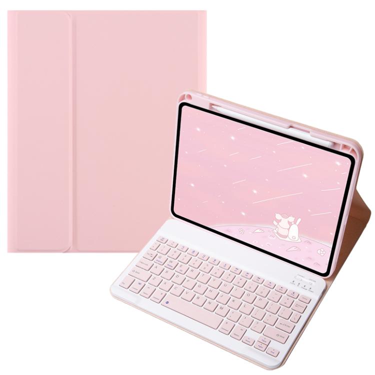 For OPPO Pad 3 / Pad 2 Candy Color Bluetooth Keyboard Leather Case, Square Keys