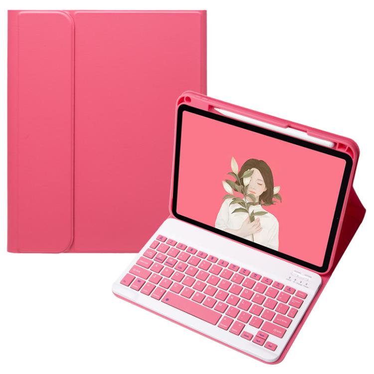 For OPPO Pad 3 / Pad 2 Candy Color Bluetooth Keyboard Leather Case, Square Keys