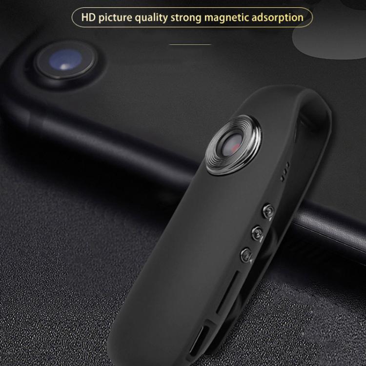 007 1080P HD Video Recorder with Back Clip - Black