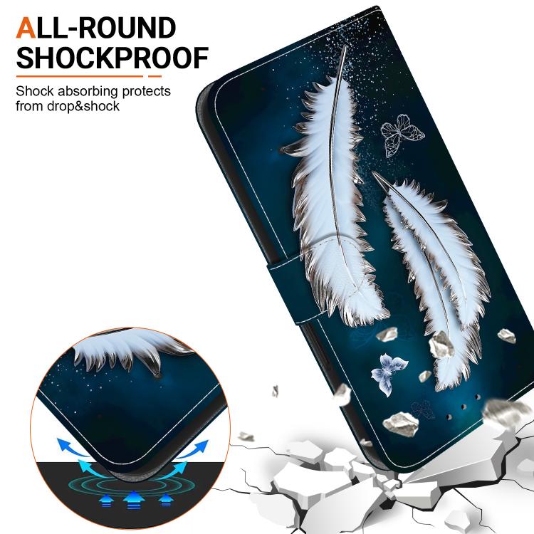 For Samsung Galaxy S24 5G Crystal Texture Colored Drawing Leather Phone Case