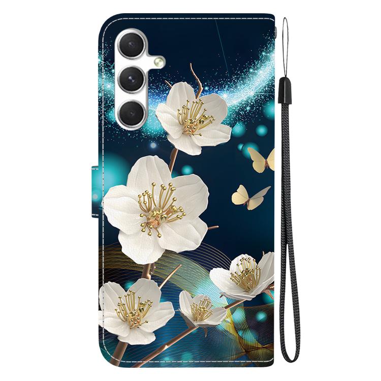 For Samsung Galaxy S24 5G Crystal Texture Colored Drawing Leather Phone Case