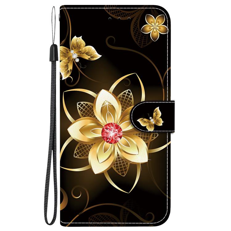 For Samsung Galaxy S24 5G Crystal Texture Colored Drawing Leather Phone Case