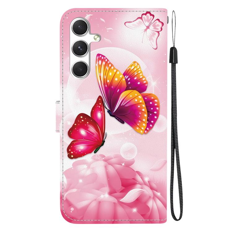 For Samsung Galaxy S24 5G Crystal Texture Colored Drawing Leather Phone Case