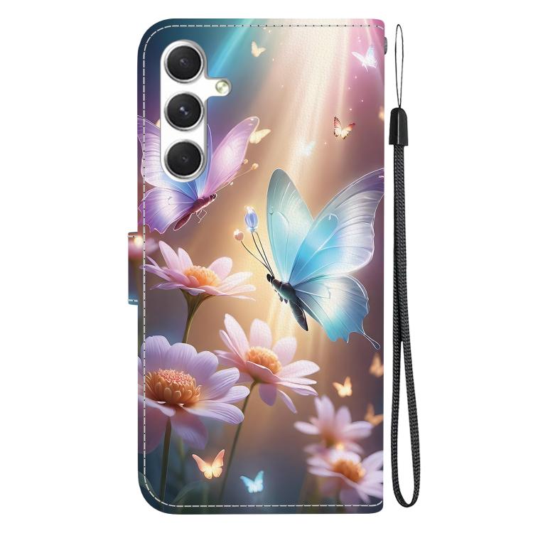 For Samsung Galaxy S23 FE 5G Crystal Texture Colored Drawing Leather Phone Case