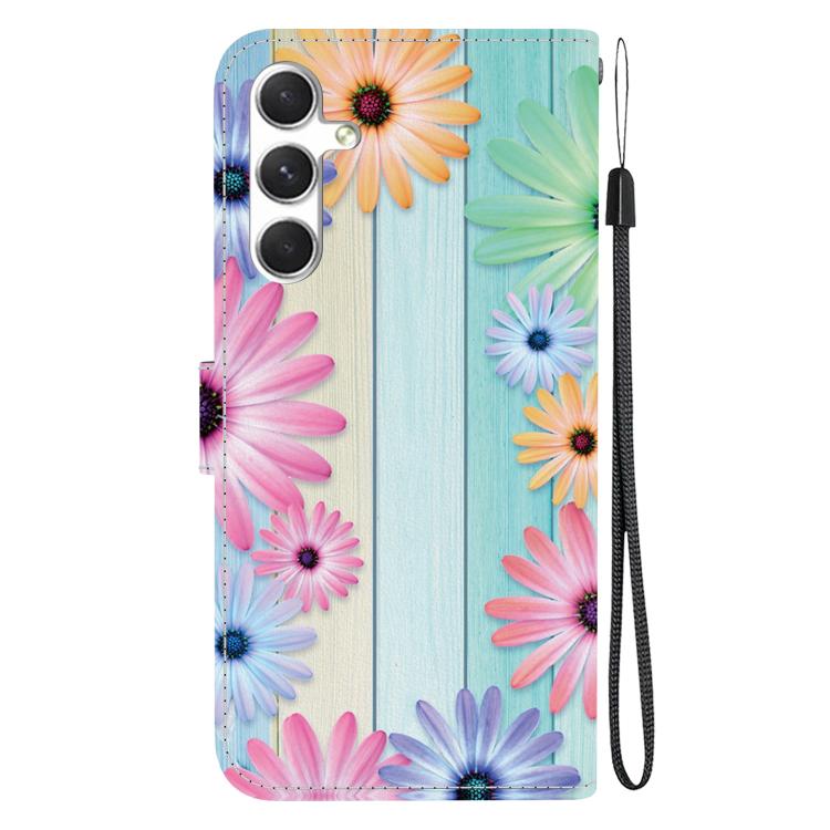 For Samsung Galaxy S23 FE 5G Crystal Texture Colored Drawing Leather Phone Case