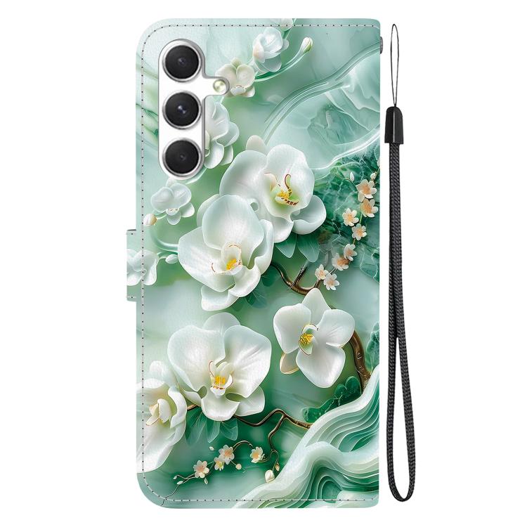 For Samsung Galaxy S23 FE 5G Crystal Texture Colored Drawing Leather Phone Case