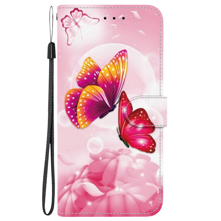 For Samsung Galaxy S20 FE Crystal Texture Colored Drawing Leather Phone Case