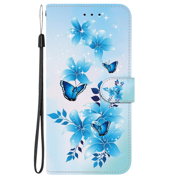 For Samsung Galaxy S20 FE Crystal Texture Colored Drawing Leather Phone Case