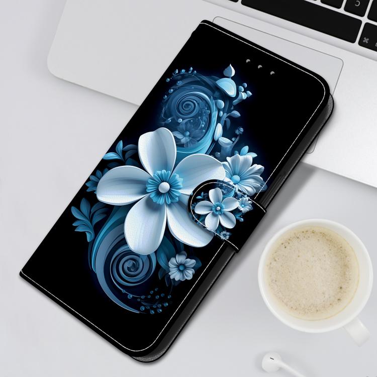 For Samsung Galaxy S20 FE Crystal Texture Colored Drawing Leather Phone Case