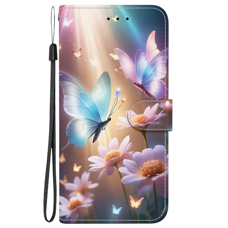 For Samsung Galaxy S20 FE Crystal Texture Colored Drawing Leather Phone Case