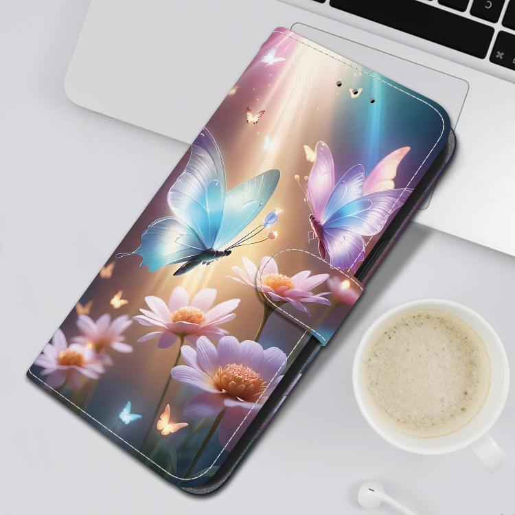 For Samsung Galaxy S20 FE Crystal Texture Colored Drawing Leather Phone Case