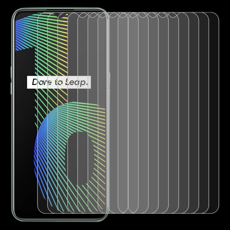 For OPPO Realme Narzo 10 10 PCS 0.26mm 9H 2.5D Tempered Glass Film