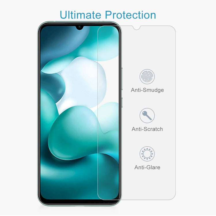 For Xiaomi Mi 10 Lite Zoom 10 PCS 0.26mm 9H 2.5D Tempered Glass Film