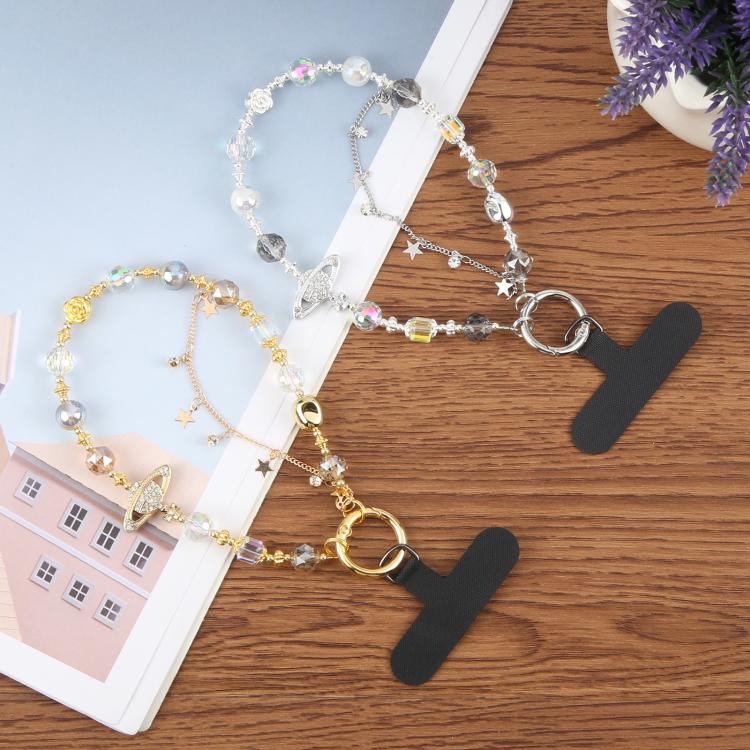Tassels Diamond Chain Phone Anti-lost Short Lanyard