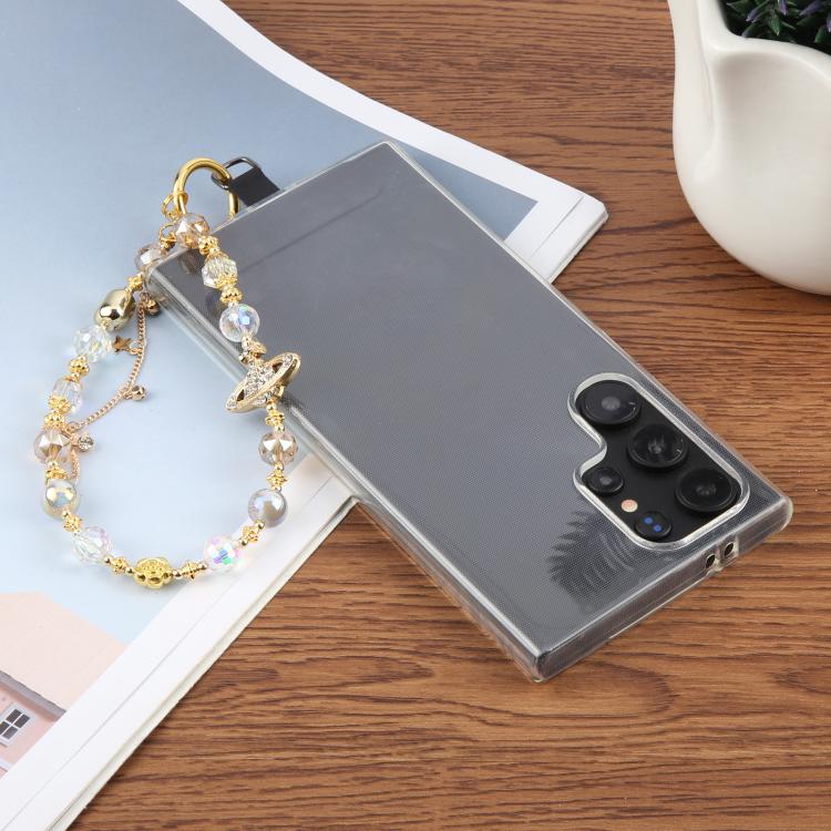 Tassels Diamond Chain Phone Anti-lost Short Lanyard