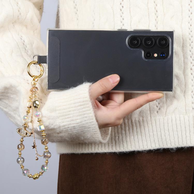Tassels Diamond Chain Phone Anti-lost Short Lanyard