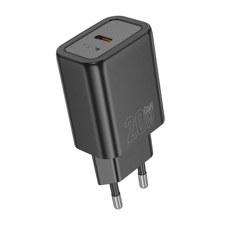 hoco N60 PD20W Type-C Single Port Charger, Specification:EU Plug