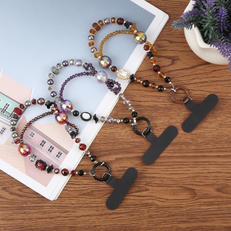 Flow Color Chain Phone Anti-lost Short Lanyard
