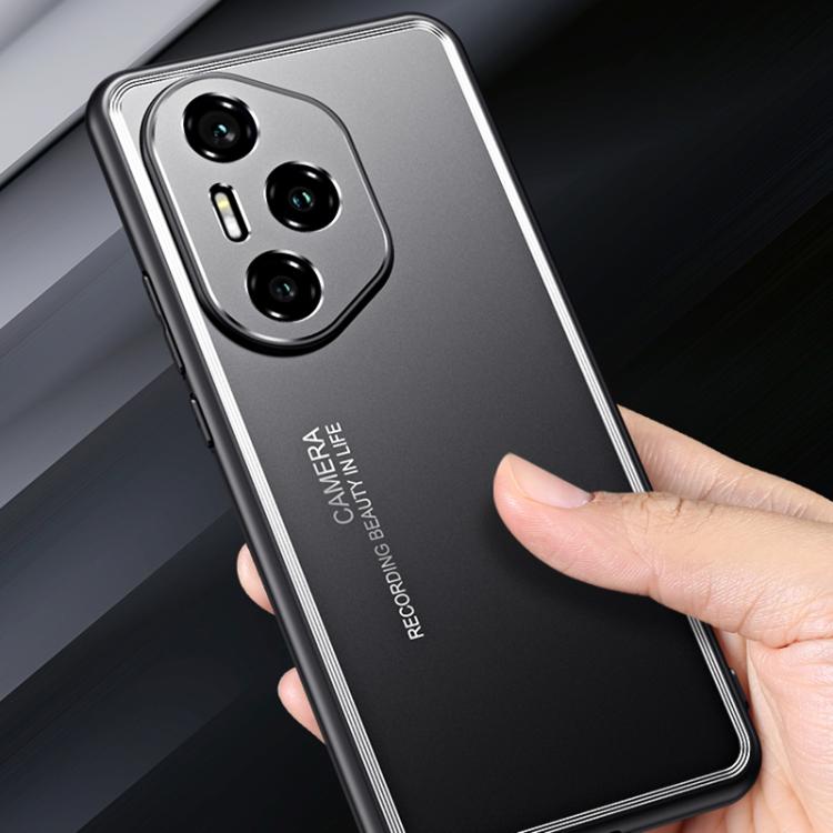 For Honor 300 Frosted Metal Phone Case