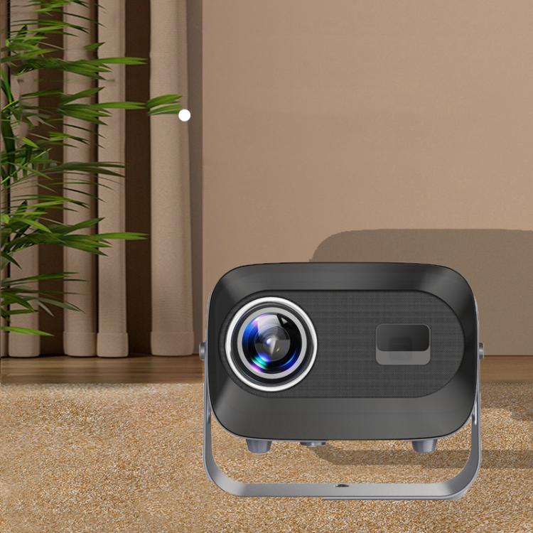 A10 Plus 1280 x 720P 200ANSI Amlogic H713 CPU Android 11.0 Smart Projector, US Plug - Metal Grey