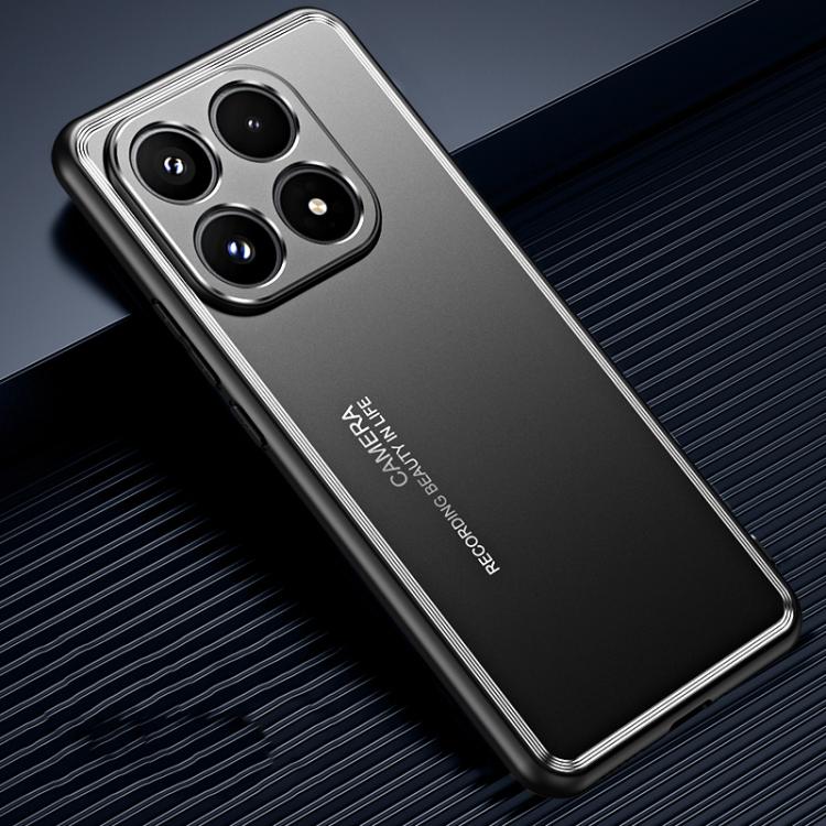 For Xiaomi 17 Frosted Metal Phone Case