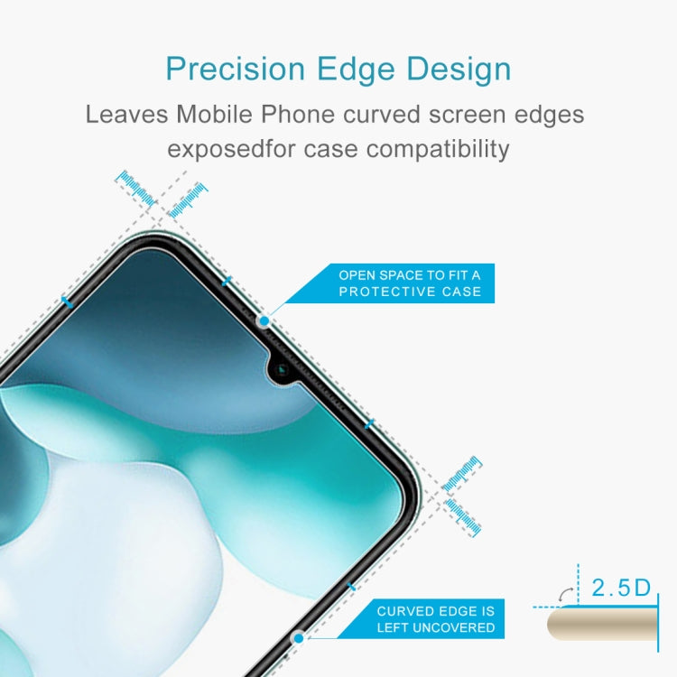 For Xiaomi Mi 10 Lite Zoom 50 PCS 0.26mm 9H 2.5D Tempered Glass Film