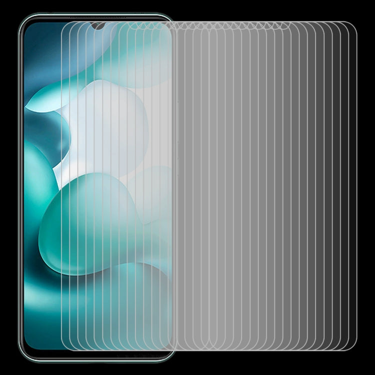 For Xiaomi Mi 10 Lite Zoom 50 PCS 0.26mm 9H 2.5D Tempered Glass Film