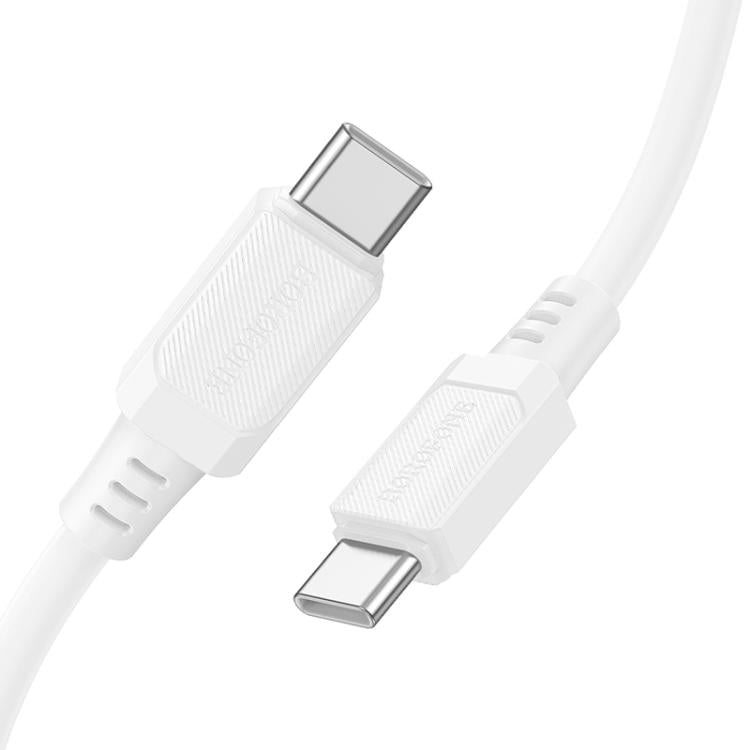 Borofone BX115 Lotto PD60W Type-C to Type-C Fast Charging Cable, Length: 1m