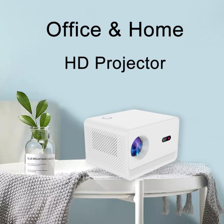 M10 1280 x 720P 200ANSI Amlogic H713 CPU Android 11.0 Smart Projector, AU Plug - White