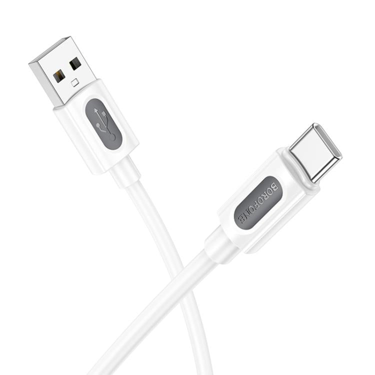 Borofone BX114 Structure 3A USB to Type-C Charging Data Cable, Length: 1m