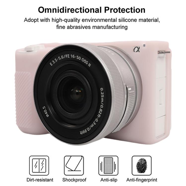 For Sony ZV-E10 II / ZV-E10M2 Glossy Soft Silicone Protective Case