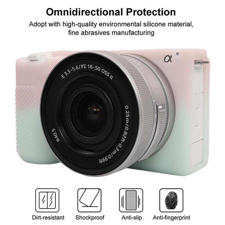 For Sony ZV-E10 II / ZV-E10M2 Glossy Soft Silicone Protective Case