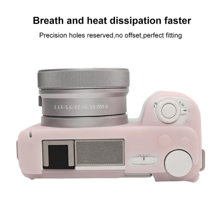For Sony ZV-E10 II / ZV-E10M2 Glossy Soft Silicone Protective Case