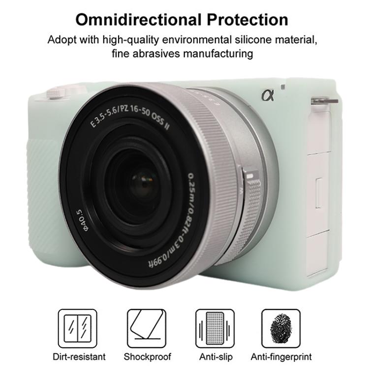 For Sony ZV-E10 II / ZV-E10M2 Glossy Soft Silicone Protective Case