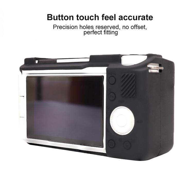 For Sony ZV-E10 II / ZV-E10M2 Glossy Soft Silicone Protective Case