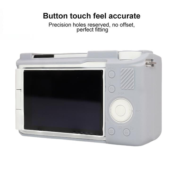 For Sony ZV-E10 II / ZV-E10M2 Glossy Soft Silicone Protective Case