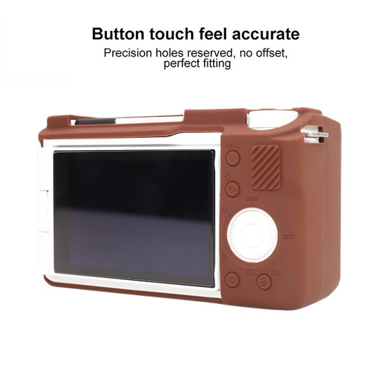 For Sony ZV-E10 II / ZV-E10M2 Glossy Soft Silicone Protective Case