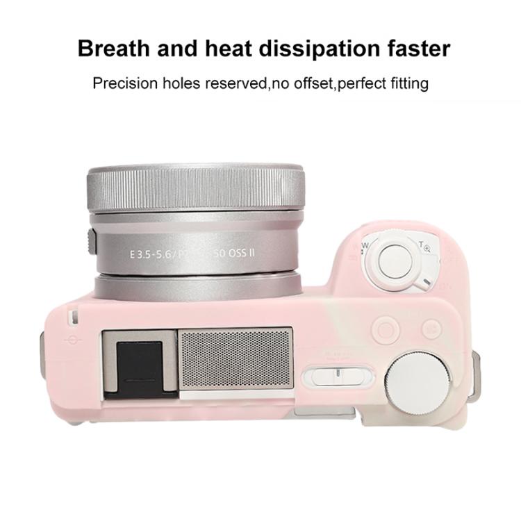 For Sony ZV-E10 II / ZV-E10M2 Glossy Soft Silicone Protective Case
