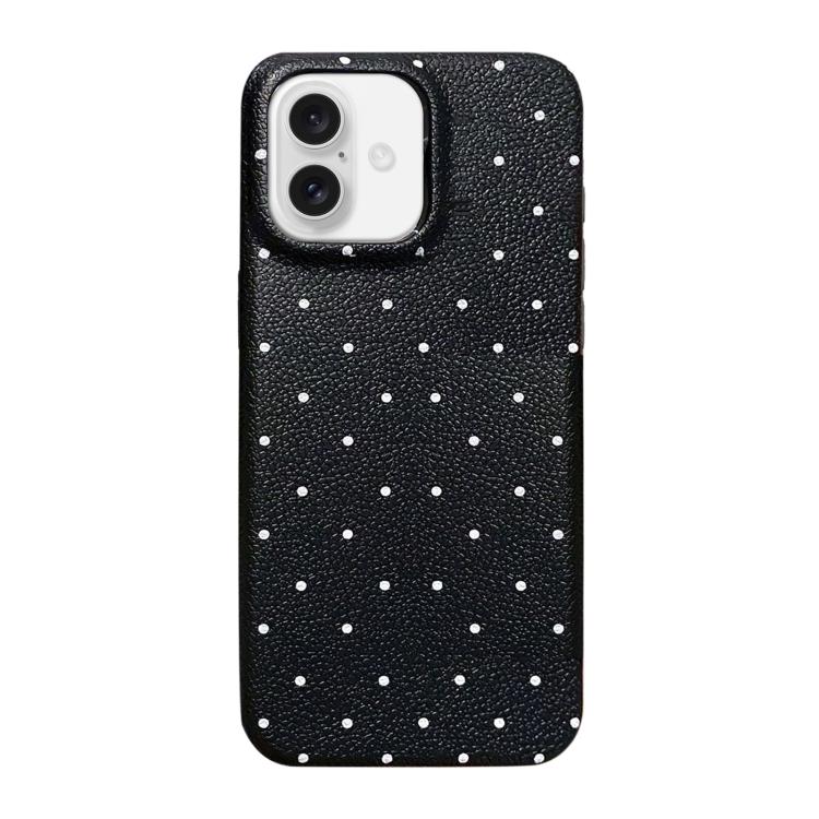For iPhone 16 Dopamine Dots Pattern Silicone Phone Case