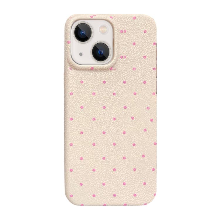 For iPhone 15 Plus Dopamine Dots Pattern Silicone Phone Case