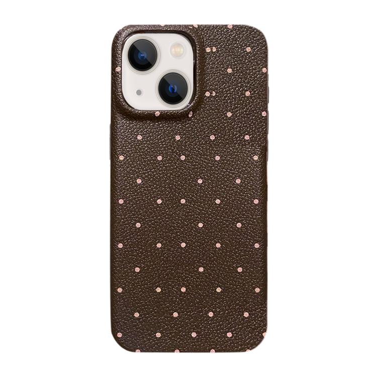 For iPhone 15 Plus Dopamine Dots Pattern Silicone Phone Case