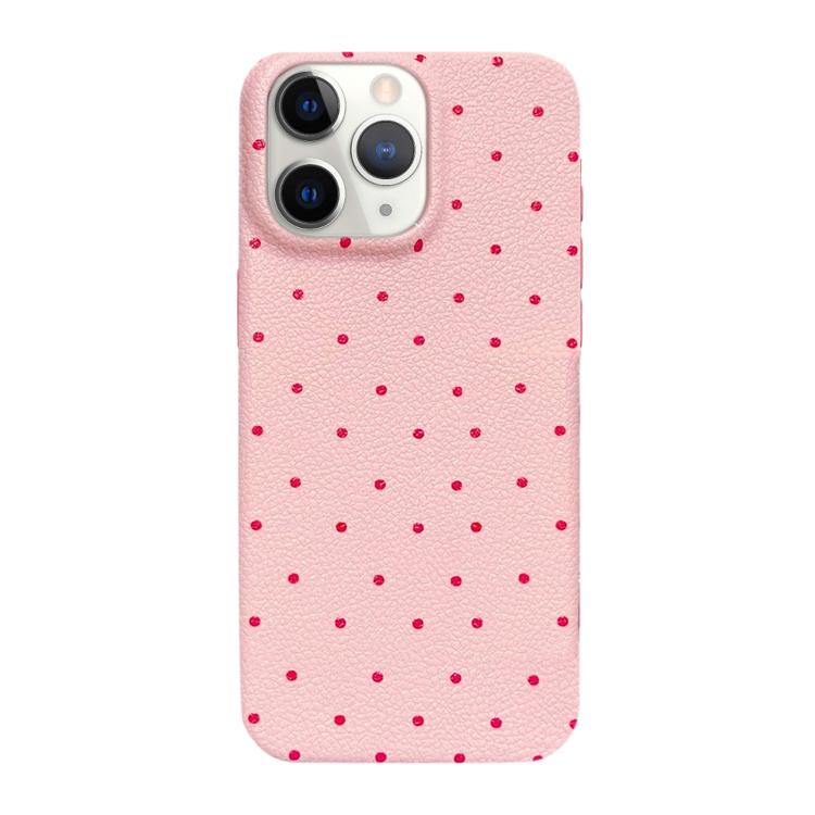 For iPhone 11 Pro Max Dopamine Dots Pattern Silicone Phone Case