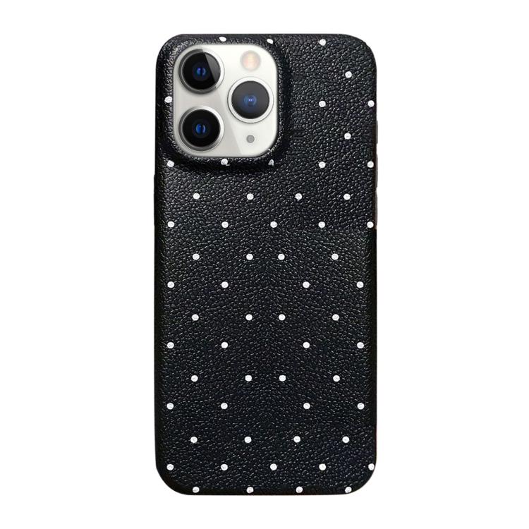 For iPhone 11 Pro Max Dopamine Dots Pattern Silicone Phone Case