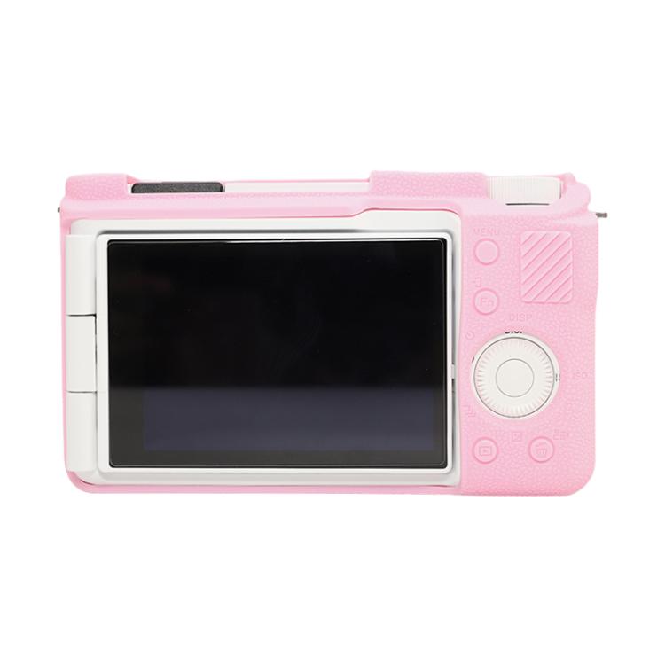For Sony ZV-E10 II / ZV-E10M2 Litchi Texture Soft Silicone Protective Case