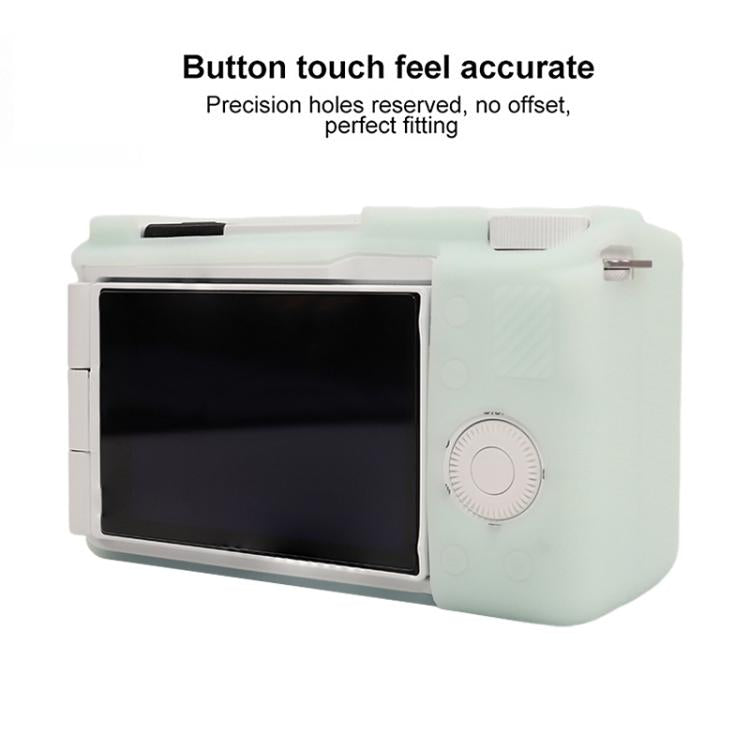 For Sony ZV-E10 II / ZV-E10M2 Litchi Texture Soft Silicone Protective Case